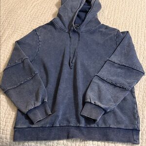 Flag & Anthem Women’s Washed Navy Hooded Sweatshirt